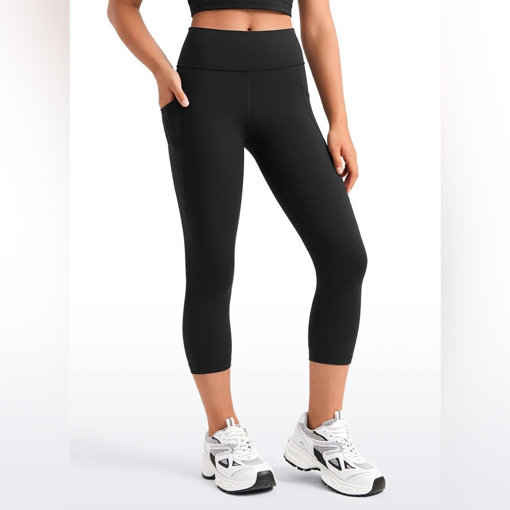 Butterluxe Girls Athletic Pockets Capri Leggings